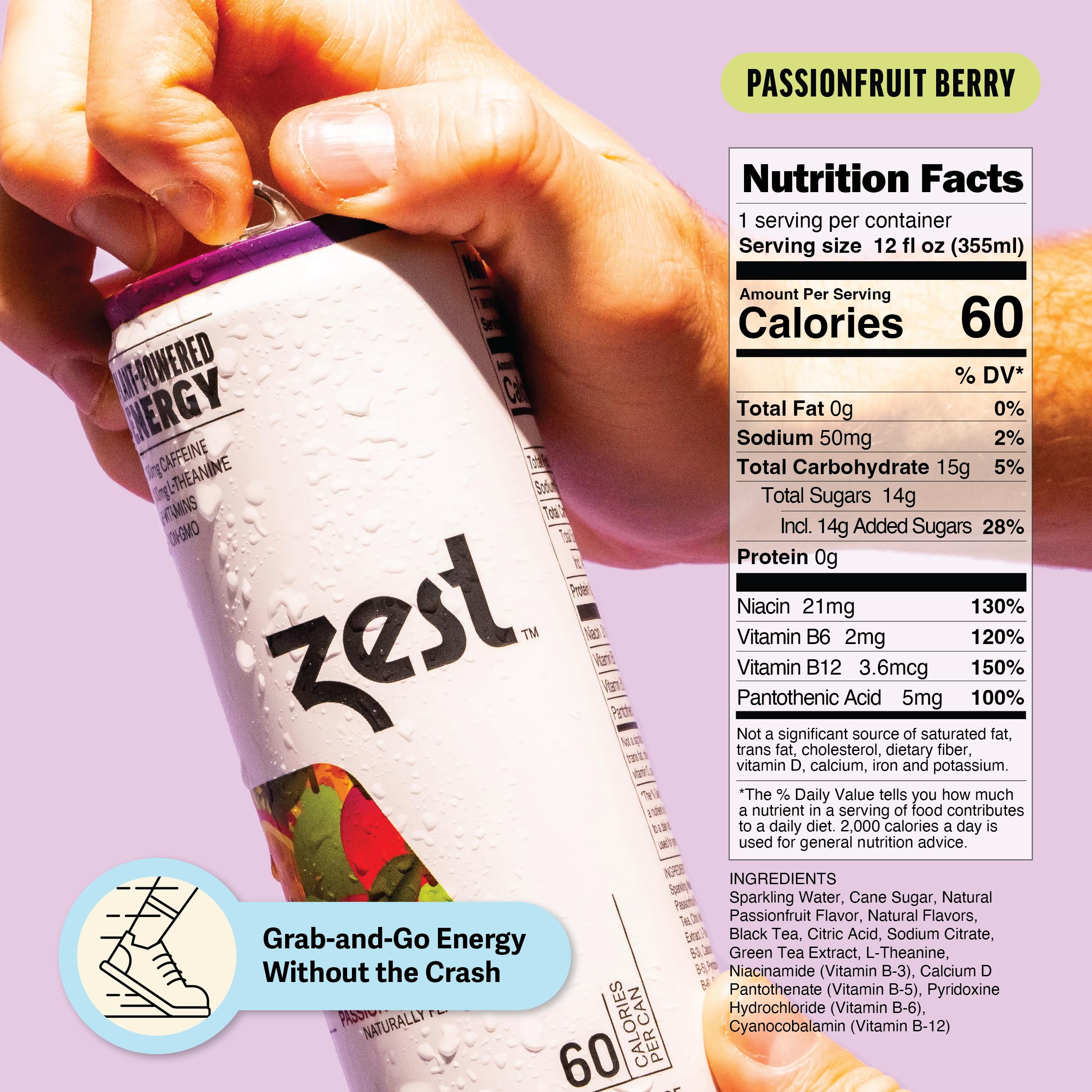 ❋❉❊✽花梨さま専用✽❊❉❋ Amazon.com : Zest Clean Energy Drink – Passionfruit Berry – 150mg